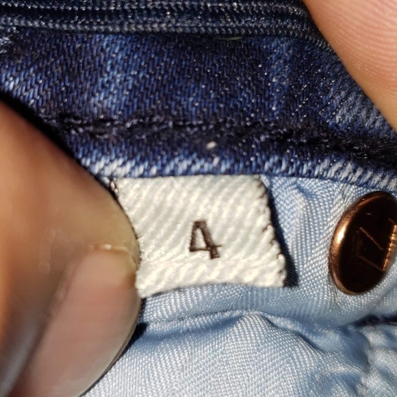 Seven 7 toddler girl jeans size 4 - Picture 2 of 7